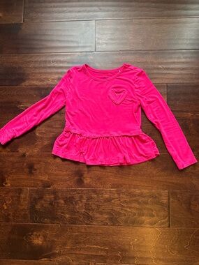 Little Sleepies Pink Punch Peplum Tee